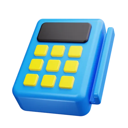 POS Machine  3D Icon