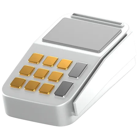 Pos Machine  3D Icon