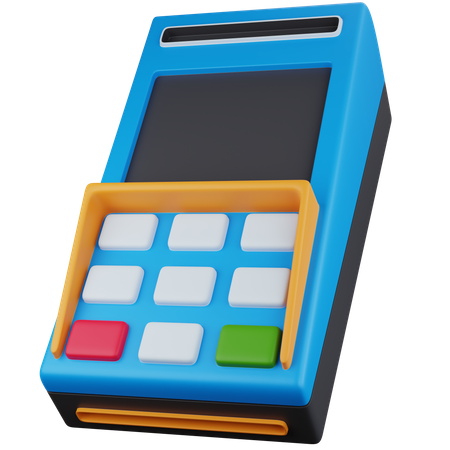 Máquina pos  3D Icon