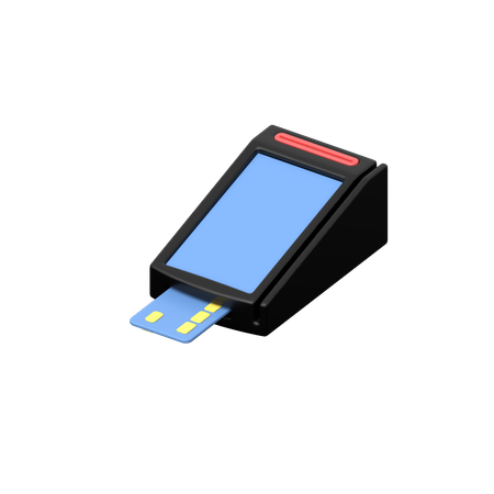 POS terminal  3D Icon