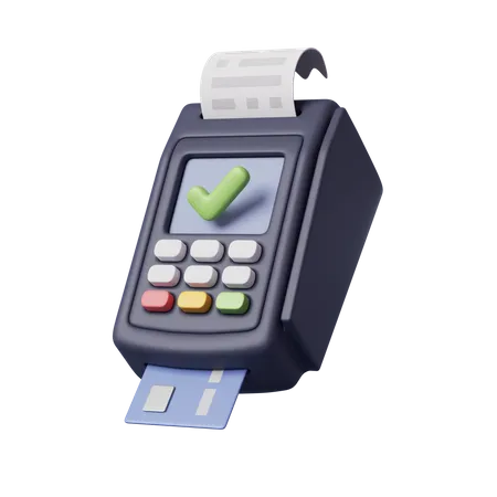 Pos Terminal  3D Icon