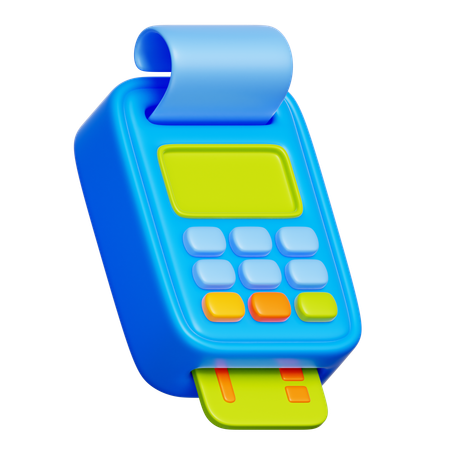 POS terminal  3D Icon