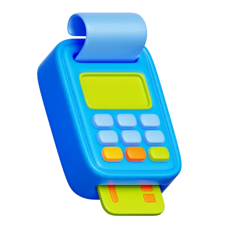 POS terminal  3D Icon