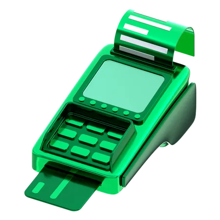 POS Terminal  3D Icon