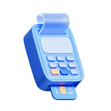 Pos Terminal  3D Icon
