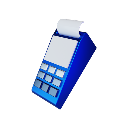 Pos Terminal  3D Icon