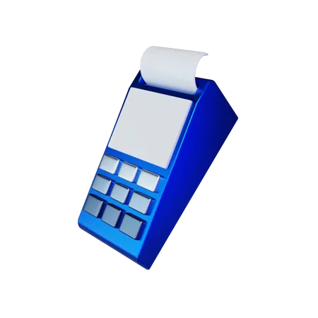 Pos Terminal  3D Icon