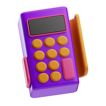 Pos Terminal  3D Icon