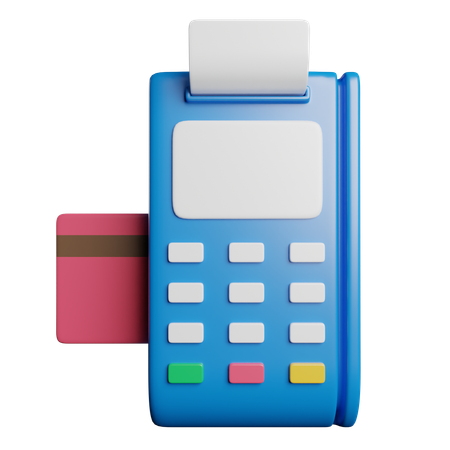 Pos Terminal  3D Icon