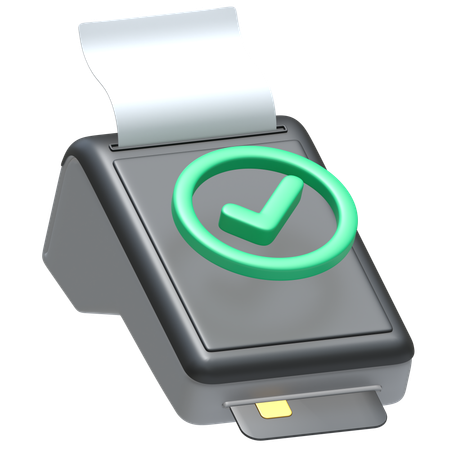 Pos Terminal  3D Icon