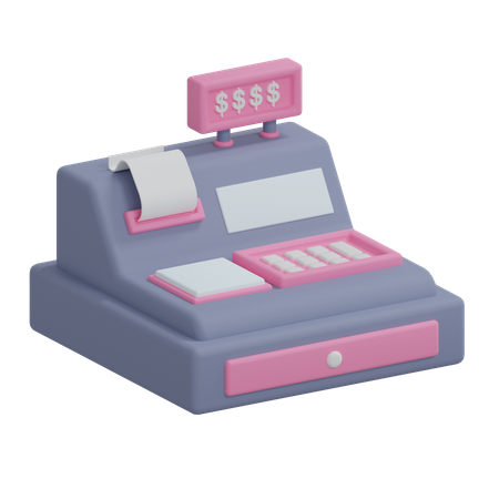 Pos Terminal  3D Icon