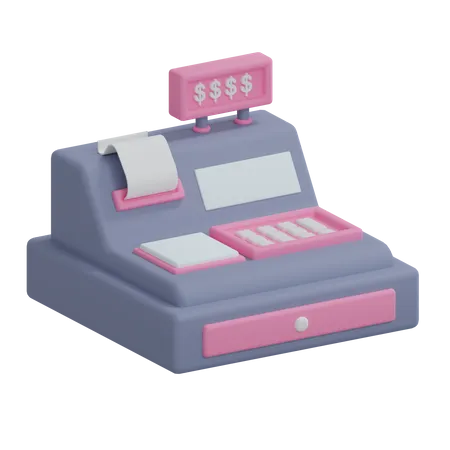 Pos Terminal  3D Icon