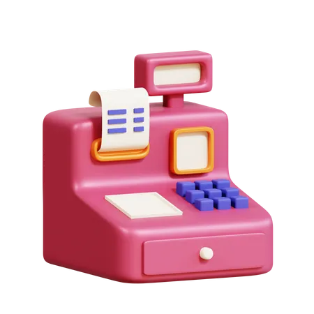 Pos Terminal  3D Icon