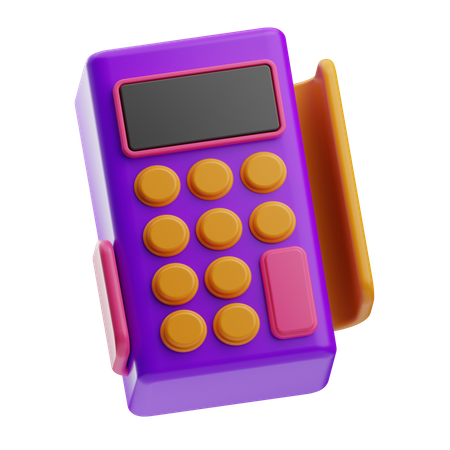 Pos Terminal  3D Icon