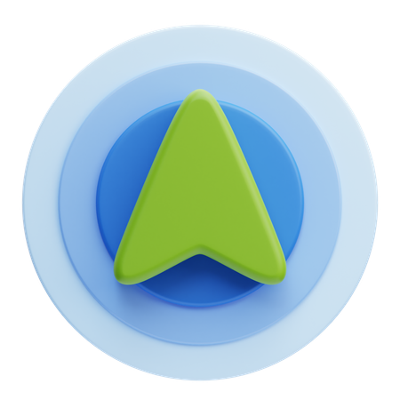 Posición  3D Icon