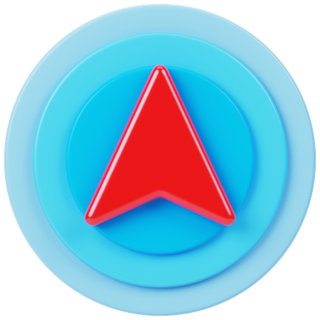 Position  3D Icon