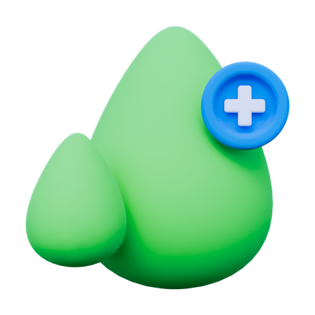 Positive Blood  3D Icon