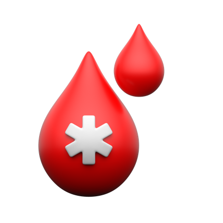 Positive Blood Group  3D Icon