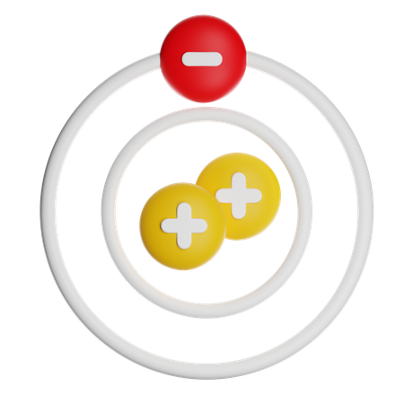 Positive Ion  3D Icon