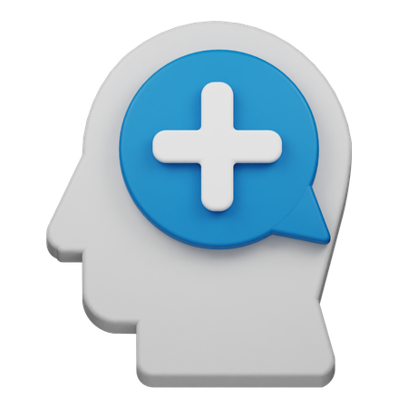 Positive Mind  3D Icon