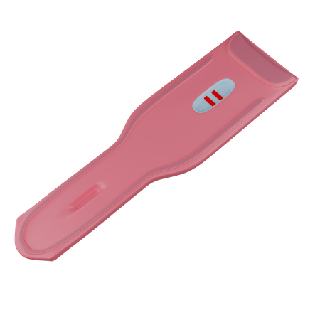 Positive Pragrnancy Test  3D Icon