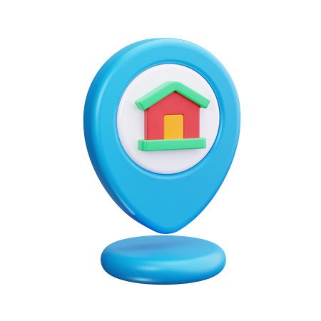 Posizione domestica  3D Icon