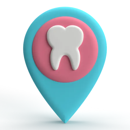 Posizione del dentista  3D Icon