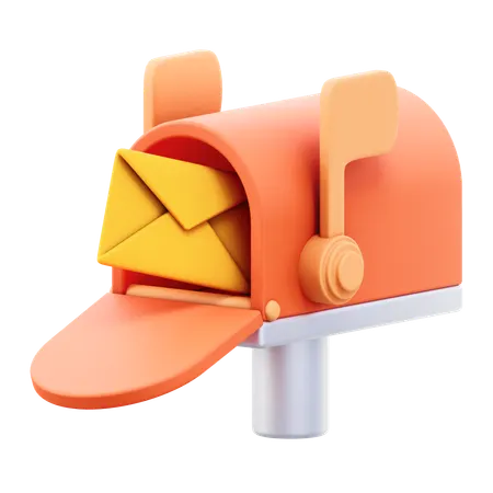 Post Box Message  3D Icon