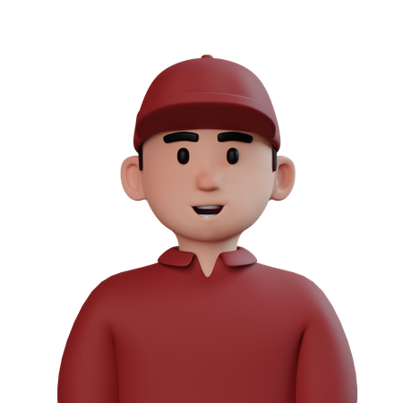 Post Man  3D Icon