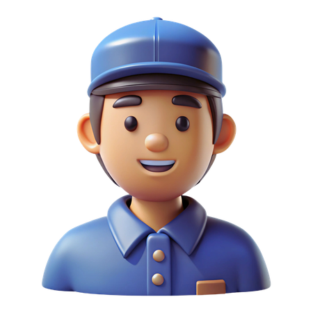 Avatar du facteur  3D Icon