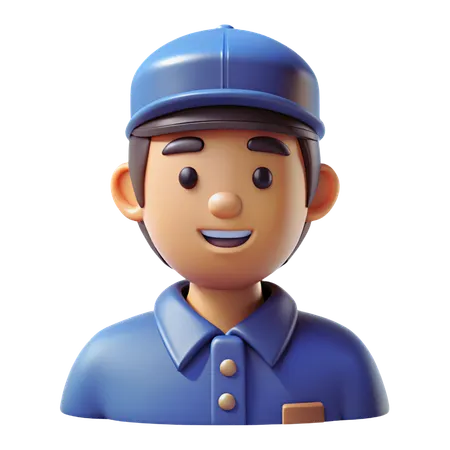 Avatar du facteur  3D Icon
