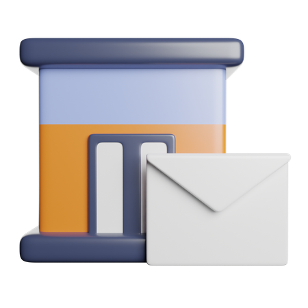 Post Office  3D Icon