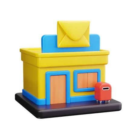 Post Office  3D Icon