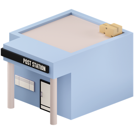 Post office 3D Icon