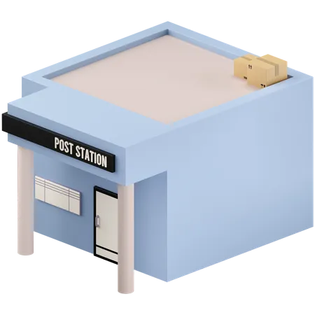Post office  3D Icon