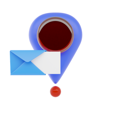 Post Office Location  3D Icon