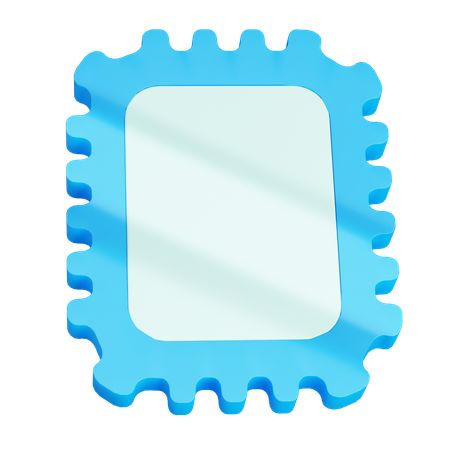 Post Stamp  3D Icon