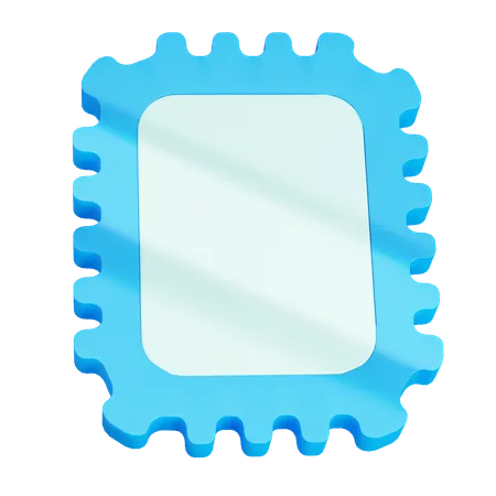 Post Stamp  3D Icon
