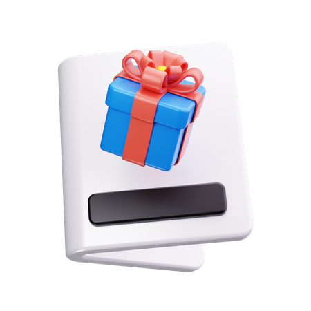 Postal de compras  3D Icon