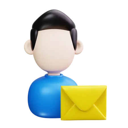 Postal Worker  3D Icon