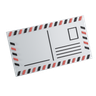 3d post card logo