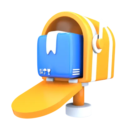 Postdienst  3D Icon