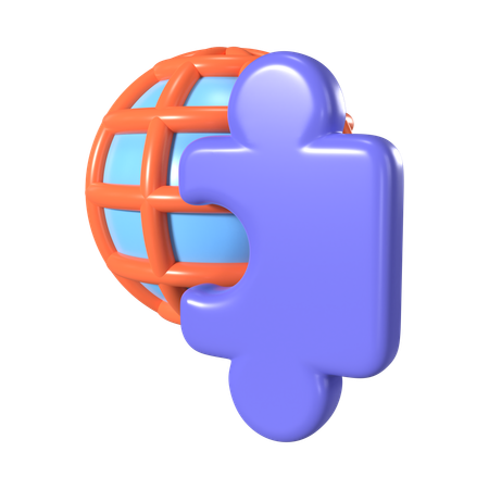 Extension  3D Icon