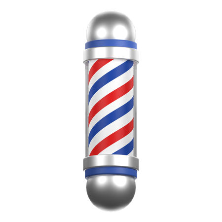 Poste de barbero  3D Icon