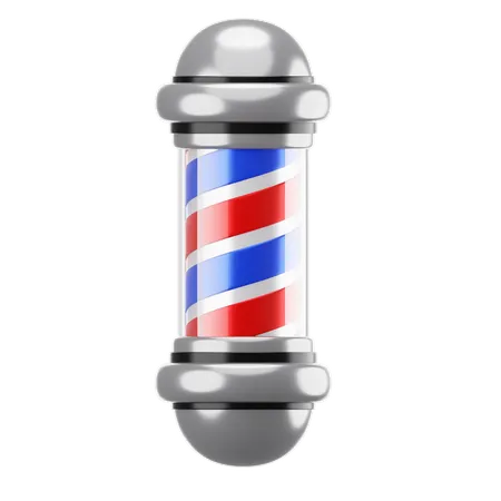 Poste de barbero  3D Icon