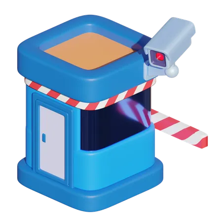 Poste de garde  3D Icon