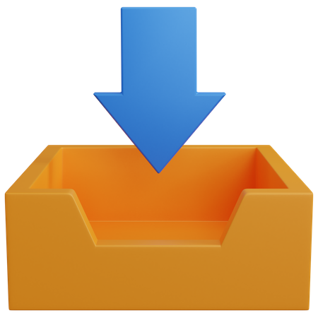 Posteingang  3D Icon
