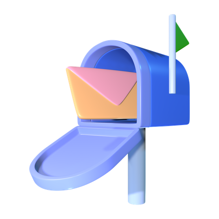 Briefkasten  3D Icon