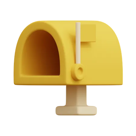 Briefkasten  3D Illustration