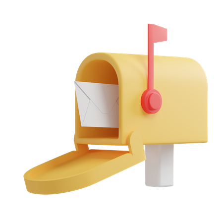 Briefkasten  3D Icon